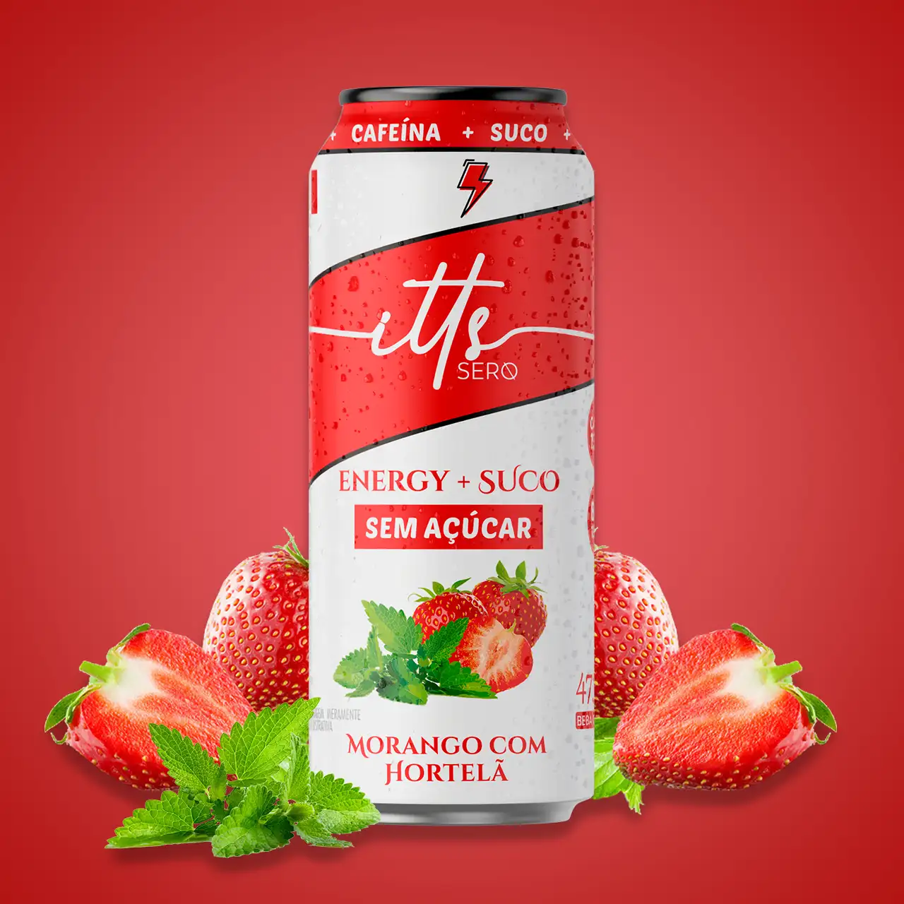 SABOR MORANGO COM HORTELÃ